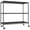 Black, variant on REIBII 45"W 3-Tier Metal Shelf with Wheels,Extra Wide Adjustable Wire Shelving Unit,Heavy Duty Rolling Utility Cart for Laundry & Kitchen,450 lbs Load,Black