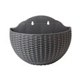 thumbnail image 2 of D-GROEE Wall Planter Pots Outdoor Use Plastic, Small Wall Mounted Flowers Plant Basket for Home Garden Porch Balcony Kitchen Wall Decoration, 2 of 7