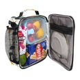thumbnail image 4 of Haosy Hand Drawn Flower Leaf Reusable Lunch Box Men/Women Insulated Lunch Bag for School Picnic Travel, 4 of 6