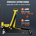 thumbnail image 3 of KFFKFF Low Profile Floor Jack,2.5 Ton (5500 lbs) Slim Profile, Durable Steel Race Car Jack, Dual Piston Rapid Pump,Lifting Range 3.64"-19.49", 3 of 9