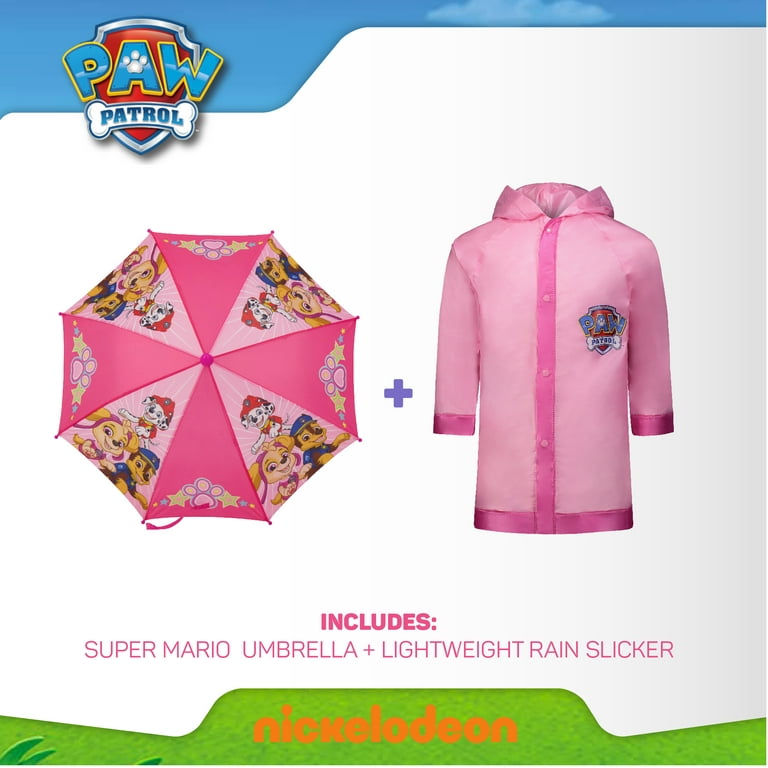 Paw patrol cheap raincoat girl