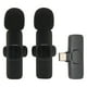 thumbnail image 4 of Micrófono Lavalier inalámbrico One Tows Two Plug and Play Reducción de ruido Mini micrófono de solapa para grabar transmisión en vivo K9 tipo C, 4 of 9