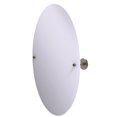 thumbnail image 1 of Shadwell Collection Frameless Oval Tilt Mirror with Beveled Edge - SL-91-ABR, 1 of 1
