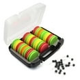 thumbnail image 1 of 24Pcs/Box Eva Foam Fishing Line Pins Set Foam Rig Winders Fishing Line Winding, 1 of 8