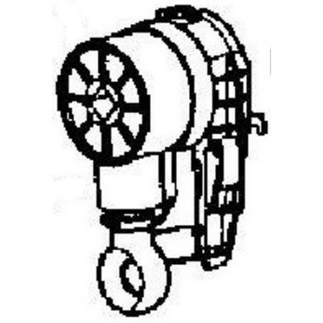 Carefree RV Awning Crank Handle R001546-RP Pioneer Lite; For Pioneer Lite Awning; Telecoping; White
