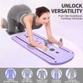 thumbnail image 3 of Premium 8-in-1 Abs And Push-up Exercise Board, Pilates Board, Folding Body Board,(Purple), 3 of 7