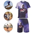 thumbnail image 4 of Rod Wave Boys Short Sleeve T-Shirt And Shorts Outfit Set Activewear Mesh Short Set for Kids, 4 of 7
