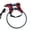 Red, variant on AOOOWER Adjustable Blind Pet Safety Collar Harness Build in Leash for Perfectly Fit Secure Walks Breathable Comfort Daily Use