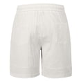 thumbnail image 3 of Wyzesi Cargo Shorts for Men Men'S Shorts Summer Beach Drawstring Elastic Waist, 3 of 8