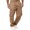 02#Khaki, variant on Mens Elastic Waist Cargo Work Pants, Multi Pockets Loose Fit Trousers, Wear Resistant Straight Leg Pants for Construction Hiking Blue 2XL