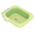 thumbnail image 3 of Bañador para bebé con enjuague limpio, plegable, multifunción, portátil, para lavado, para niño y niña, color verde, 3 of 5