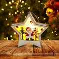 thumbnail image 4 of beautymall2017 Adorno de árbol de Navidad Artesanía Decoraciones de Navidad para Festival Muñeca perfecl Manualidades colgantes de Papá Noel, 4 of 8