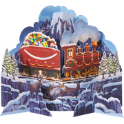 American Greetings Magic Moments Christmas Pop-Up Card (Christmas Train)