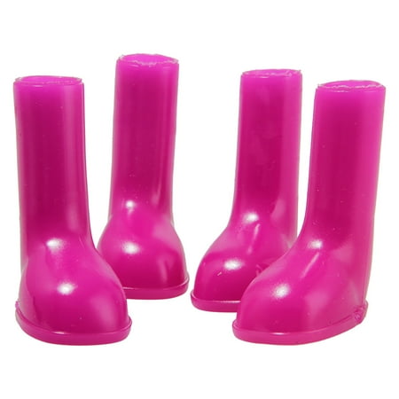 BJBSJSZ Waterproof Booties Elastic Boots Reflective Durable Boots Shoes for Small Dogs  Dog Balloon Shoes Soft Sole Paw Protector
