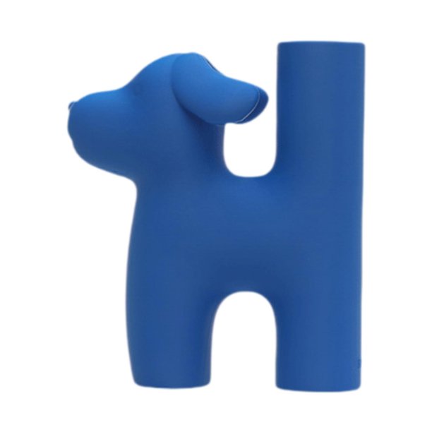 Florero decorativo, artesanía moderna, organizador de flores minimalista, florero con forma de animal Perro