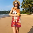 thumbnail image 3 of Lsque Bluey Pattern Summer Dresses for Women – Sleeveless T-Shirt Swing Sundress, Perfect for the Beach and Casual Days, 3 of 6