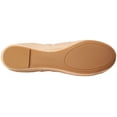 thumbnail image 4 of Lucky Brand Emmie Nude Suede Ballet Leather Flat Slip On Rounded Toe Shoes (7.5), 4 of 8
