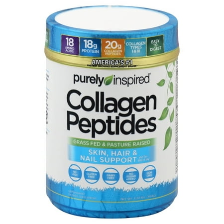 Purely Inspired Collagen Peptides, 1lb (Non-GMO, Gluten Free, Dairy Free, Keto (Best Collagen Powder For Skin)