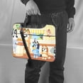 thumbnail image 5 of Lsque Bluey Pattern Laptop Bag – Portable & Slim Single-Shoulder Computer Case with Adjustable Strap, Protective, Lightweight for 13”/14”/15.6” Laptops, 5 of 8
