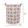 thumbnail image 7 of Cotton Linen Foldable Large Storage Baskets, 19.7" Waterproof Round Clothes Basket Laundry Hamper with Handles, Cute Cartoon Kids Nursery Laundry Basket, Baby Gift - Toy Storage (Color Fox), 7 of 7