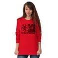 thumbnail image 4 of Never Trust An Atom Science Nerd Joke Long Sleeve TShirt Men Women Brisco Brands X, 4 of 6