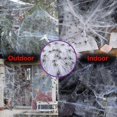 thumbnail image 5 of 60g Halloween Spider Web Decoration, With 20pcs Fake Spiders, Stretchable Halloween Cobwebs, 5 of 5