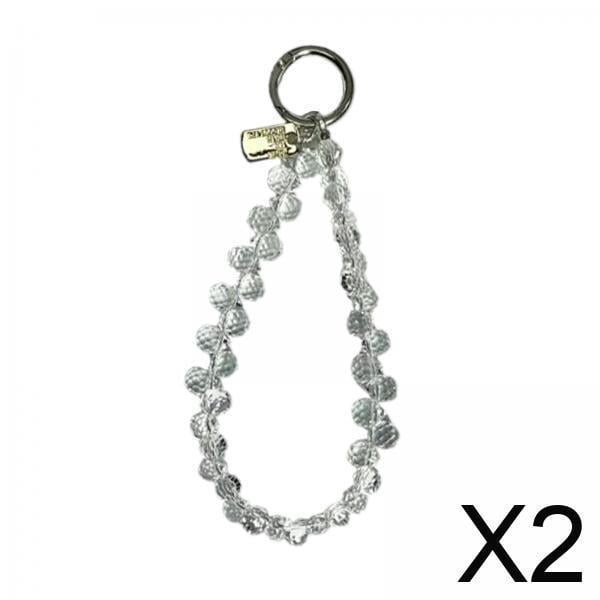 Llavero,Pulsera llavero con cuentas llavero llavero de cristal,Cadena de brazaletes,regalos de fiesta,llaveros,decoración,Llavero de cristal para bolso de mano,decoración para llavero,Llavero