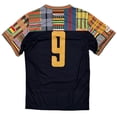 thumbnail image 3 of Ghana International Team Men's Headgear Classics 1990 World Cup Soccer Jersey (Medium, Black/Multi), 3 of 5