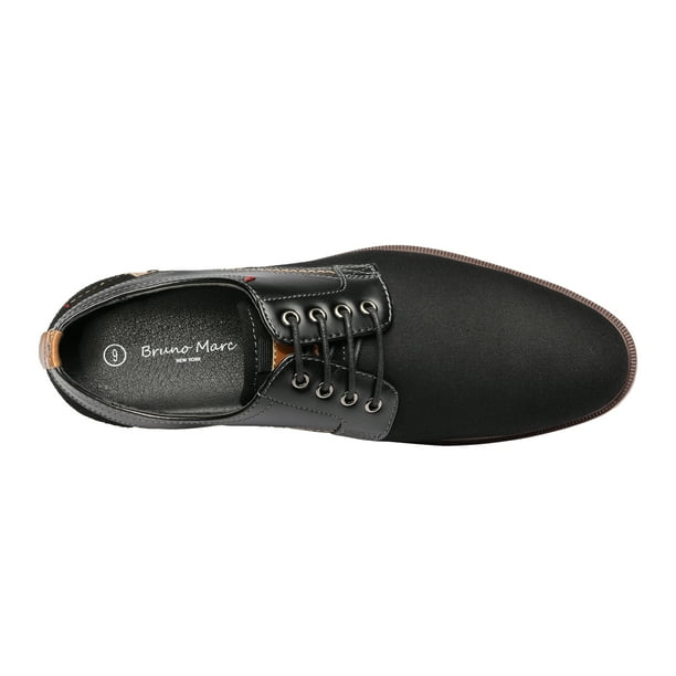 NEW Bruno Marc Leather Lined Dress Oxford Shoes Black Men\'s size 10.5 Amazon.com | Bruno Marc Men main image 4