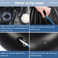 thumbnail image 4 of 1.6M Fitness Sports Inflatable Boxing Column Vertical Adult Thickened Tumbler Fighting Column  Black, 4 of 4