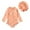 Orange, variant on Utlike Girls Swimwear Baby Swimsuit Rash Guard Cartoon Pattern Printing Swimwear Bathing Suit Cute Set Summer Casual Swimsuit For Girls Size 6 Months-12 Months
