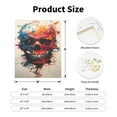 thumbnail image 2 of KLL Abstract Colorful Skull Art Print Canvas Wall Art, Canvas Painting Prints Canvas Art Wall Decor Home Decoration for Living Room Bedroom Office, 2 of 6