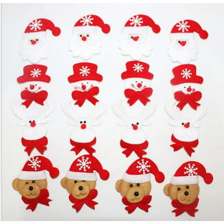 - Fancyleo Christmas Ornaments Navidad Santa Claus Snowman Bear Pendant Christmas Ornaments Festival Party Xmas Home Wall Hanging Decorations Novelty Gifts for Children