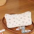 thumbnail image 5 of Fresh Floral Pencil Case, Cute Girlish Large Capacity Pen Pouch, Simple and Stylish Stationery Organizer for Campus, Lightweight Canvas Bag Gift for Youngsters and Youngsters, 5 of 6