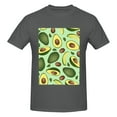 thumbnail image 4 of Bingfone Avocado With Seeds Men'S Loose Fit Short-Sleeve Pocket T-Shirt, 4 of 7