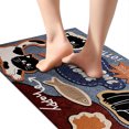 thumbnail image 4 of Floral Kitchen Rugs Sets of 3, Non Slip Kitchen Rugs and Mats Washable Farmhouse Kitchen Rugs Floral Kitchen Floor Mat Carpet Runner Rugs for Hallway Laundry Room, 4 of 12