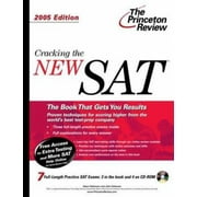 Cracking the NEW SAT with Sample Tests on CD-ROM, 2005 Edition (College Test Prep) [Paperback - Used]