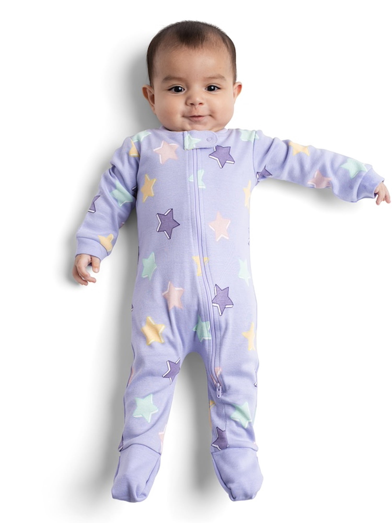 M+A by Monica + Andy, Organic Cotton One-Piece Coverall, Sizes Newborn - 18-24 Months