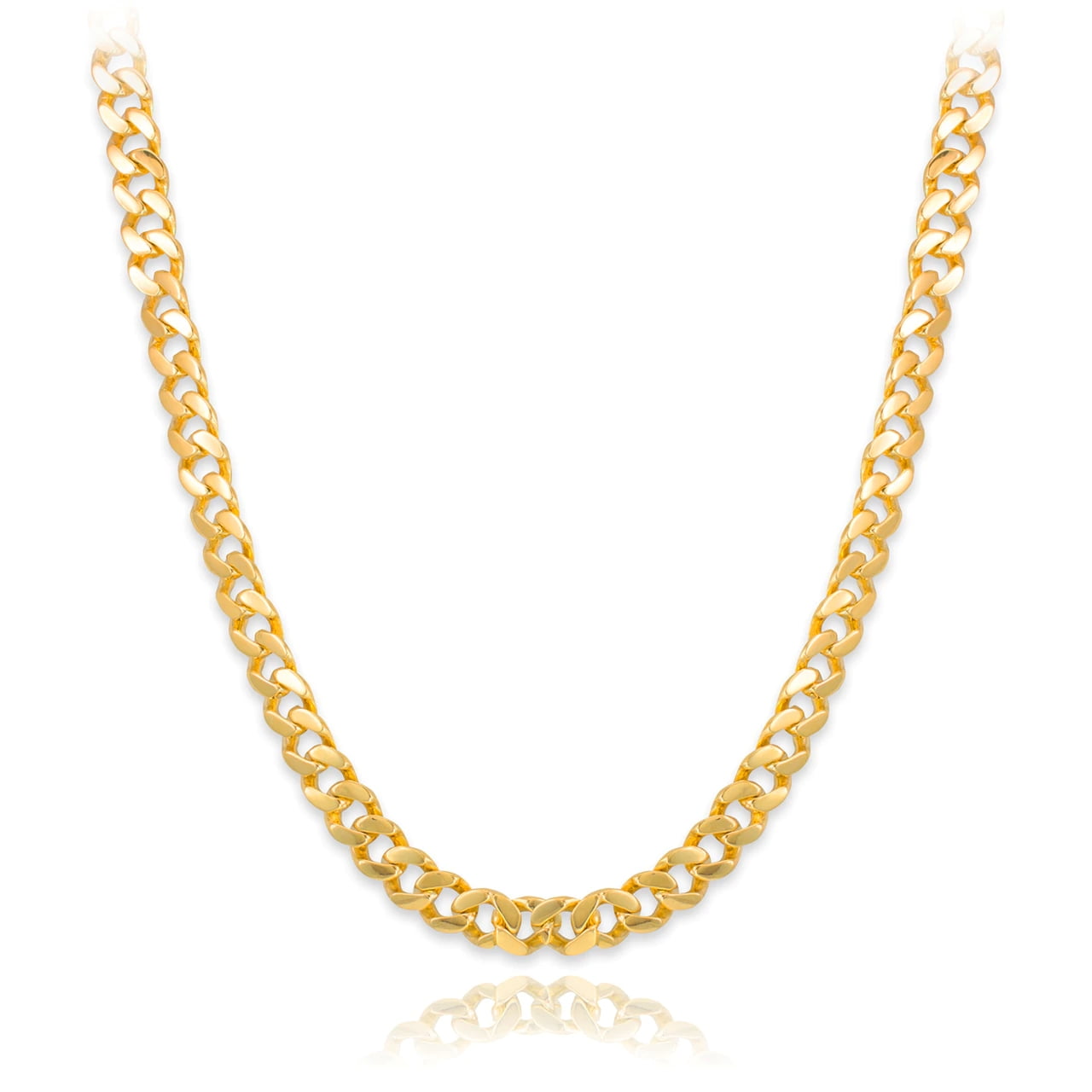 SOLID GOLD MEN'S CUBAN LINK CHAIN 10MM 