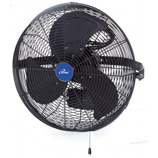 Iliving 18 Wall Mount Outdoor Misting Fan Black Com Iliving 18 Wall Mount Outdoor Misting, Mounted Outdoor Misting Fan