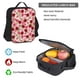 thumbnail image 5 of Easygdp Rose Flowers Mochila para Niños y Niñas con Set de Caja de Almuerzo y Estuche para Lápices 3 en 1, Mochila Escolar Estampada para Adolescentes, 5 of 7