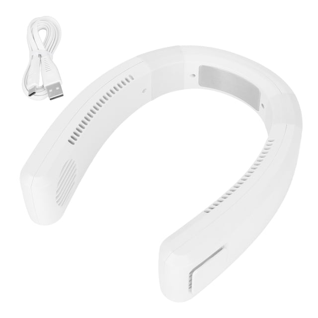 Ventilador portátil sin aspas, ventilador de cuello con carga USB, ventilador de cuello sin aspas, ventilador portátil compacto y ligero