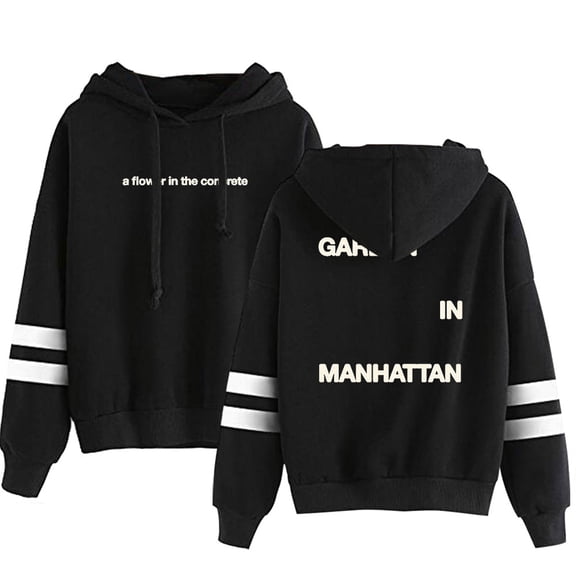 Josiah Queen Garden in Manhattan Ivory Men/Women Hoodie Streetwear Sweatshirt Long Sleeve Hooded