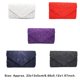 thumbnail image 4 of Sonducket Bolso de hombro para mujer, reemplazo portátil, Color sólido, elegante, a la moda, para banquete, Rectangular, para niñas, tipo sobre, bolsos Bolsas de mensajero y de hombro Púrpura Sonducket AP012764-03, 4 of 6