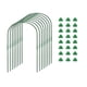 thumbnail image 1 of Greenhouse Hoops Grow Tunnel,Rust Proof Plastic Coated Steel Support Frame Greenhouse Hoops for Rai, 1 of 5