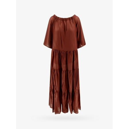 

Semicouture Woman Dress Woman Brown Dresses