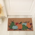 thumbnail image 2 of Coir Door Mat (Pumpkins), 2 of 3