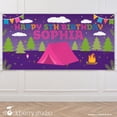 thumbnail image 3 of Camp Birthday Vinyl Banner Party Decorations, 3 of 5