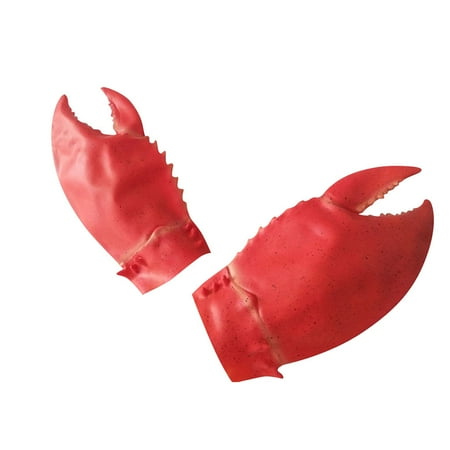 

MIARHB hot lego for adults Crab Gloves Big Lobster Big Pliers Activity Games Halloween Latex Gloves