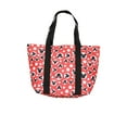 thumbnail image 6 of Disney Mickey & Minnie Mouse Zip Tote Bag Red Polka Dots (Women's), 6 of 6